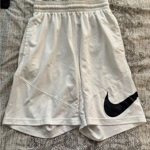 Men’s white Nike shorts